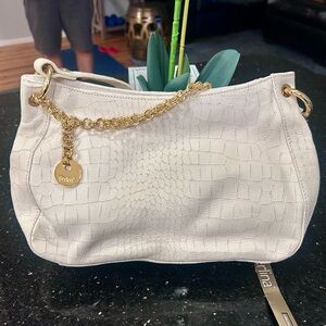 NWT Perolina white handbag